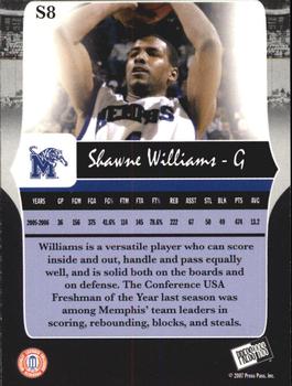 2006-07 Press Pass Legends - Silver #S8 Shawne Williams Back