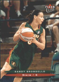 2003 Ultra WNBA #71 Sandy Brondello Front