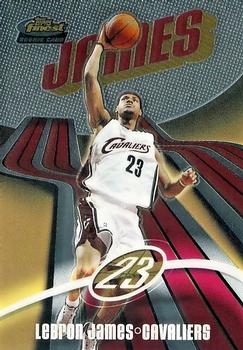 2003-04 Finest #133 LeBron James Front