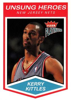 2003-04 Fleer Platinum #158 Kerry Kittles Front