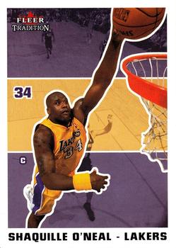 2003-04 Fleer Tradition #167 Shaquille O'Neal Front