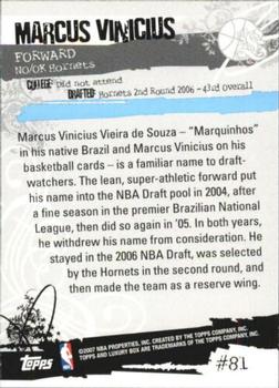 2006-07 Topps Luxury Box - Green #81 Marcus Vinicius Back