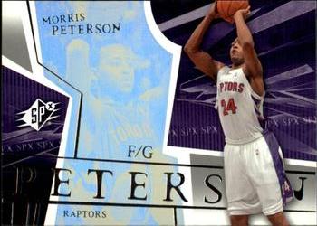 2003-04 SPx #83 Morris Peterson Front