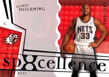 2003-04 SPx #131 Alonzo Mourning Front