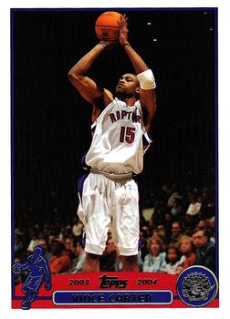 2003-04 Topps #15 Vince Carter Front