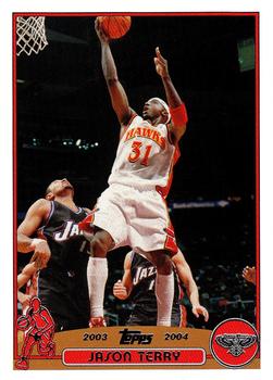 2003-04 Topps #45 Jason Terry Front
