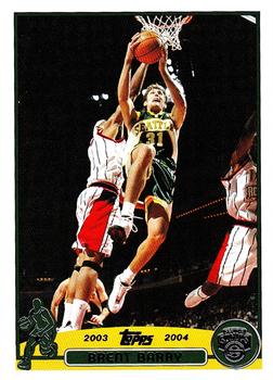 2003-04 Topps #160 Brent Barry Front
