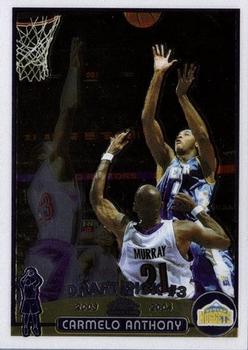 2003-04 Topps Chrome #113 Carmelo Anthony Front