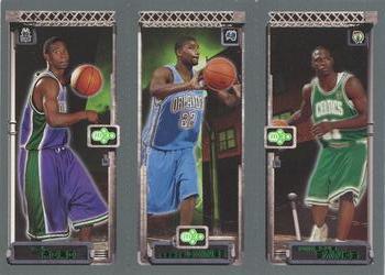 2003-04 Topps Rookie Matrix #118 / 125 / 123 T.J. Ford / Reece Gaines / Marcus Banks Front