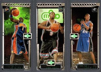 2003-04 Topps Rookie Matrix #121 / 126 / 120 Mickael Pietrus / Troy Bell / Jarvis Hayes Front