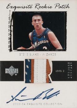 2003-04 Upper Deck Exquisite Collection #62 Steve Blake Front