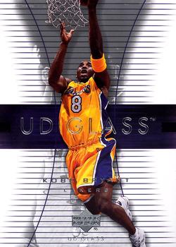 2003-04 UD Glass #24 Kobe Bryant Front