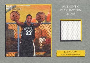 2006-07 Topps Turkey Red - Relics #TRR-RG Rudy Gay Front