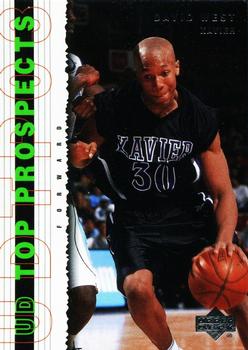 2003 UD Top Prospects #22 David West Front