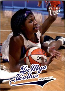 2004 Ultra WNBA #56 DeMya Walker Front