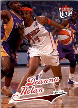 2004 Ultra WNBA #58 Deanna Nolan Front