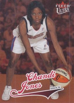 2004 Ultra WNBA #98 Chandi Jones Front