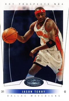 2004-05 Hoops Hot Prospects #56 Jason Terry Front