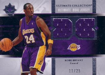 2006-07 Upper Deck Ultimate Collection - Jerseys Dual #UJ-KB Kobe Bryant Front