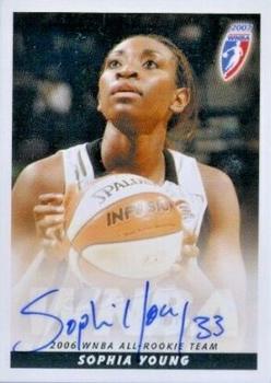 2007 Rittenhouse WNBA - Autographs #NNO Sophia Young Front