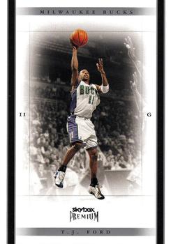 2004-05 SkyBox Premium #24 T.J. Ford Front
