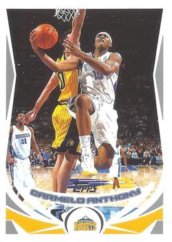 2004-05 Topps #15 Carmelo Anthony Front