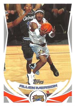 2004-05 Topps #1 Allen Iverson Front