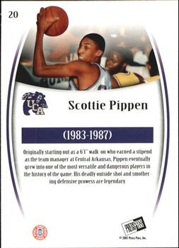 2007-08 Press Pass Legends - Bronze #20 Scottie Pippen Back