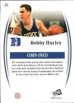 2007-08 Press Pass Legends - Bronze #25 Bobby Hurley Back