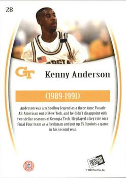 2007-08 Press Pass Legends - Bronze #28 Kenny Anderson Back