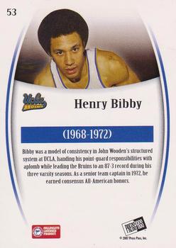 2007-08 Press Pass Legends - Bronze #53 Henry Bibby Back