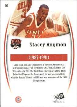 2007-08 Press Pass Legends - Bronze #61 Stacey Augmon Back