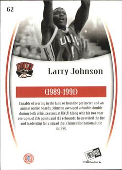 2007-08 Press Pass Legends - Bronze #62 Larry Johnson Back