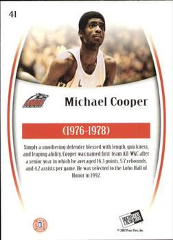 2007-08 Press Pass Legends - Emerald #41 Michael Cooper Back