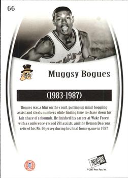 2007-08 Press Pass Legends - Emerald #66 Muggsy Bogues Back