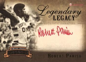 2007-08 Press Pass Legends - Legendary Legacy Marks #LL-RP Robert Parish Front