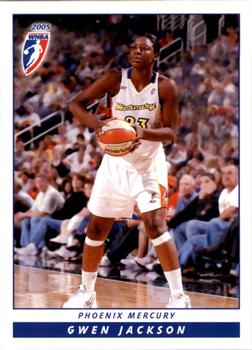 2005 Rittenhouse WNBA #63 Gwen Jackson Front