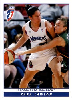2005 Rittenhouse WNBA #71 Kara Lawson Front