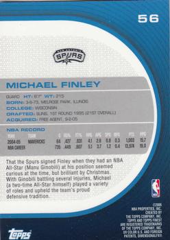 2005-06 Finest #56 Michael Finley Back
