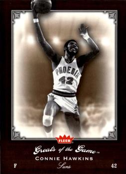 2005-06 Fleer Greats of the Game #5 Connie Hawkins Front