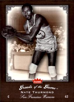 2005-06 Fleer Greats of the Game #68 Nate Thurmond Front