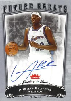 2005-06 Fleer Greats of the Game #103 Andray Blatche Front