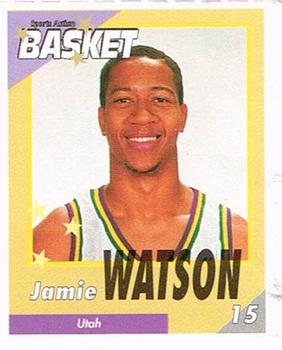 1995 French Sports Action Basket - Face 2 Face Utah Jazz #NNO Jamie Watson Front