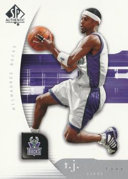 2005-06 SP Authentic #47 T.J. Ford Front