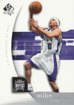 2005-06 SP Authentic #74 Mike Bibby Front