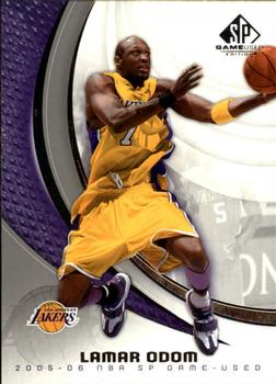 2005-06 SP Game Used #46 Lamar Odom Front