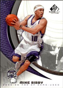 2005-06 SP Game Used #85 Mike Bibby Front