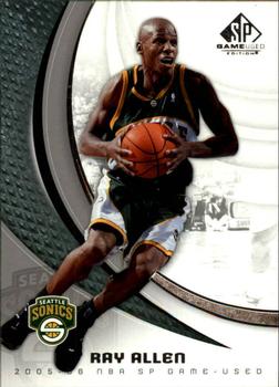 2005-06 SP Game Used #89 Ray Allen Front