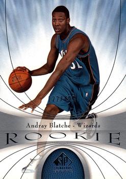 2005-06 SP Signature Edition #140 Andray Blatche Front