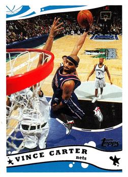 2005-06 Topps #15 Vince Carter Front